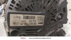 Dynamo van een Peugeot Partner (GC/GF/GG/GJ/GK) 1.6 HDI 75 Phase 1 2011