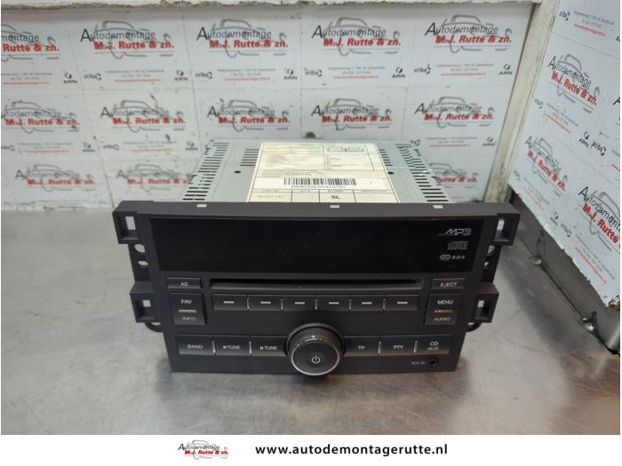 Begagnade Radio Chevrolet Aveo (256) 1.4 16V Pris på förfrågan erbjuds av Autodemontage M.J. Rutte B.V.