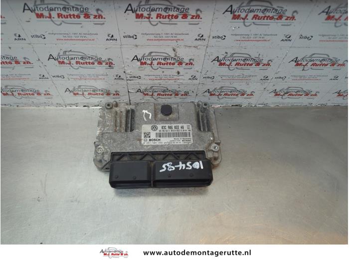 Used Engine management computer Seat Leon (1P1) 1.4 TSI 16V Price € 150,00 Margin scheme offered by Autodemontage M.J. Rutte B.V.