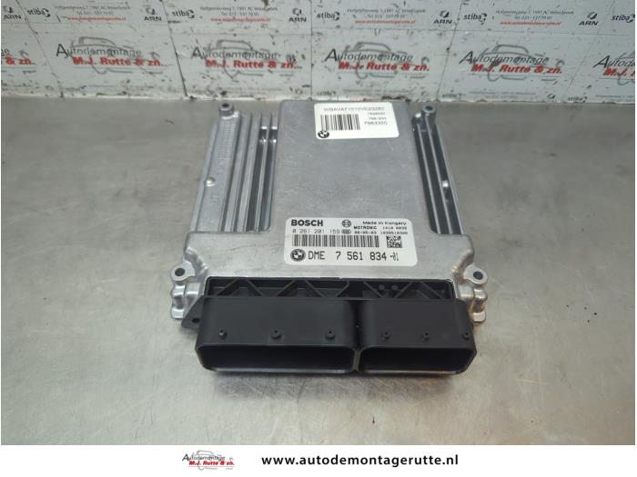 Used Engine management computer BMW 3 serie (E90) 320i 16V Price on request offered by Autodemontage M.J. Rutte B.V.