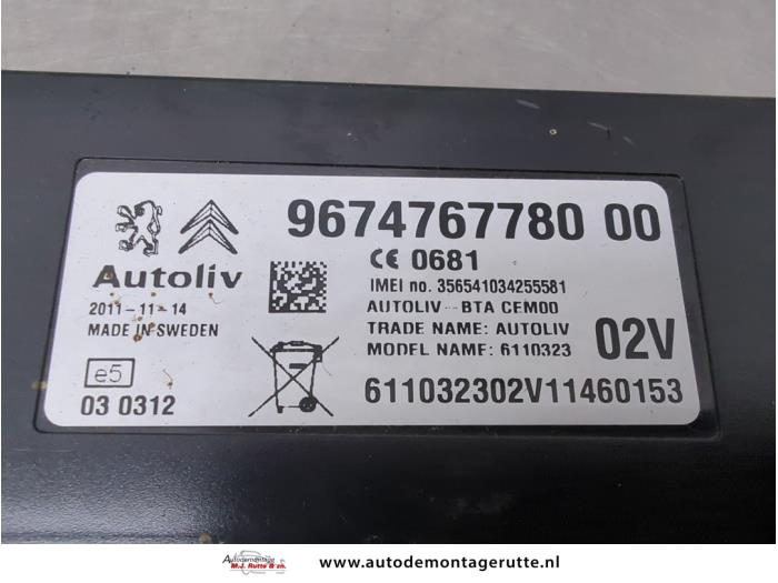 Modul Bluetooth z Peugeot 508 SW (8E/8U) 1.6 HDiF 16V 2012