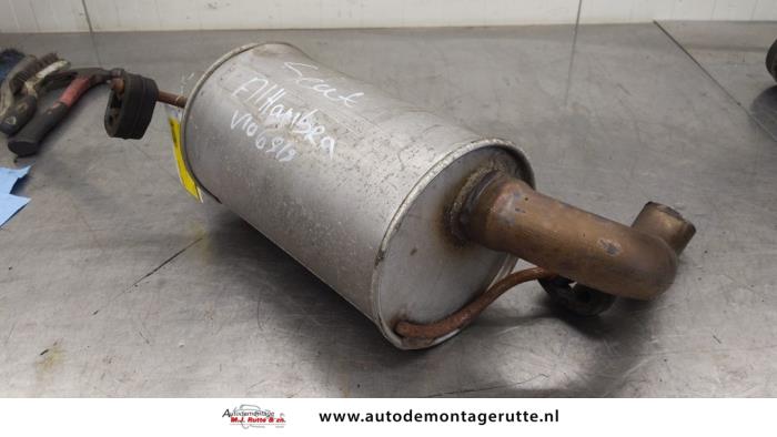 Gebrauchte Auspuff Enddämpfer Seat Alhambra (7V8/9) 2.0 Preis auf Anfrage angeboten von Autodemontage M.J. Rutte B.V.