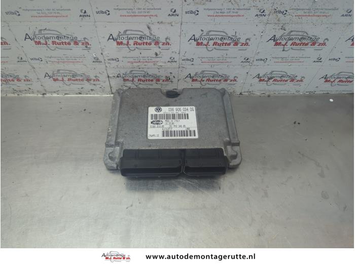 Used Engine management computer Seat Ibiza III (6L1) 1.4 16V 100 Price € 75,00 Margin scheme offered by Autodemontage M.J. Rutte B.V.