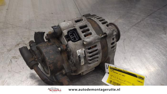 Dynamo Kia Sportage (JE), 2004 / 2010 2.0 CRDi 16V VGT 4x2, Jeep/SUV, Diesel, 1.991cc, 100kW (136pk), FWD, D4EA, 2006-01 / 2010-05, JE3; JE5 (Begagnad)