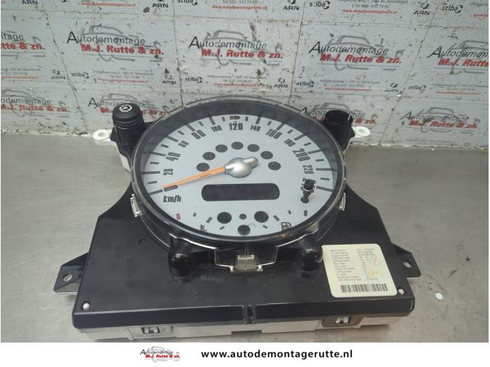 Używane Licznik kilometrów KM Austin Mini Open (R52) 1.6 16V Cooper Cena na żądanie oferowane przez Autodemontage M.J. Rutte B.V.