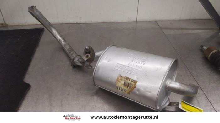 Gebrauchte Auspuff Enddämpfer Volkswagen Lupo (6X1) 1.4 16V 75 Preis auf Anfrage angeboten von Autodemontage M.J. Rutte B.V.