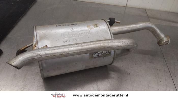 Gebrauchte Auspuff Enddämpfer Chevrolet Matiz (M200) 1.0 Preis auf Anfrage angeboten von Autodemontage M.J. Rutte B.V.