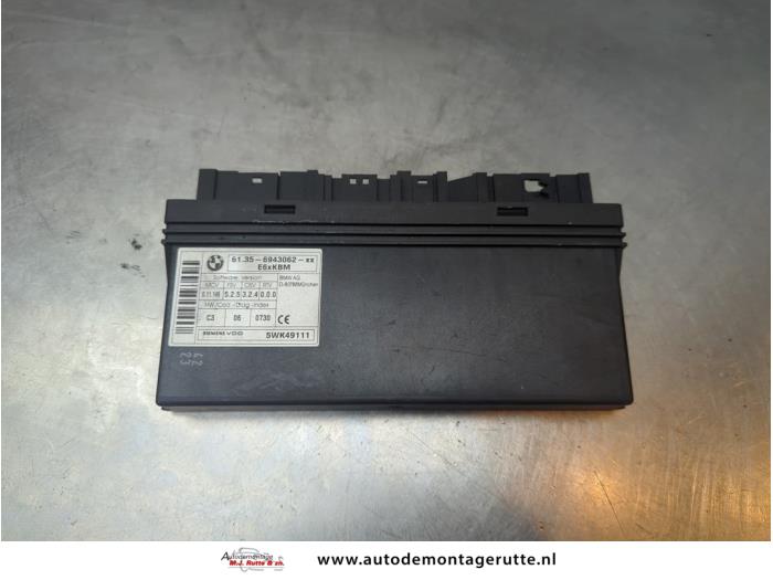 Used Body control computer BMW 5 serie (E60) 525i 24V Price € 75,00 Margin scheme offered by Autodemontage M.J. Rutte B.V.