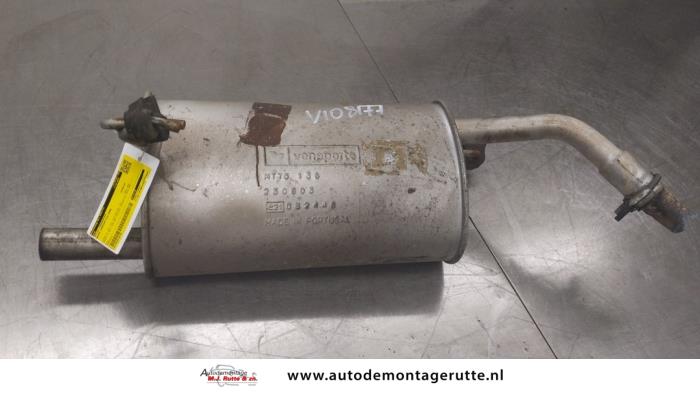 Gebrauchte Auspuff Enddämpfer Smart Forfour (454) 1.0 12V Preis auf Anfrage angeboten von Autodemontage M.J. Rutte B.V.