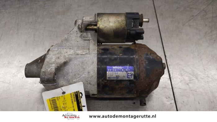 Used Starter Toyota Starlet (EP8/NP8) 1.3 Friend,XLi 12V Price on request offered by Autodemontage M.J. Rutte B.V.