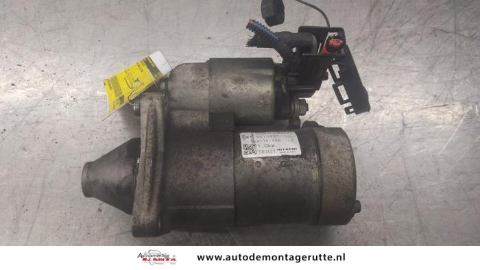 Anlasser Fiat Bravo (198A), 2006 / 2014 1.4 16V, Fließheck, Benzin, 1.368cc, 66kW (90pk), FWD, 192B2000; EURO4, 2007-04 / 2014-12, 198AXA1B (Gebraucht)