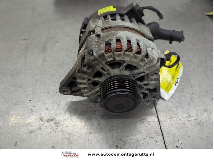 Dynamo Kia Rio III (UB), 2011 / 2017 1.1 CRDi VGT 12V, Halvkombi (Hatchback), Diesel, 1.120cc, 55kW (75pk), FWD, D3FA, 2011-09 / 2017-12, UBF5D1; UBF5D3; UBF5D5; UBF5D7 (Begagnad)
