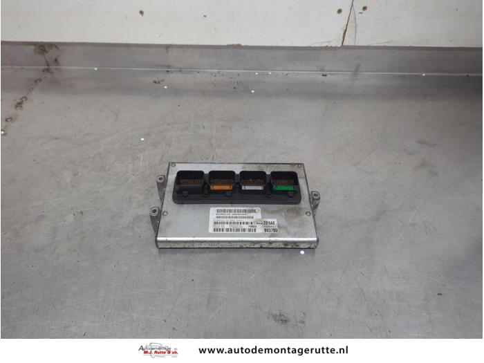 Used Engine management computer Jeep Cherokee/Liberty (KJ) 3.7 V6 24V Price on request offered by Autodemontage M.J. Rutte B.V.