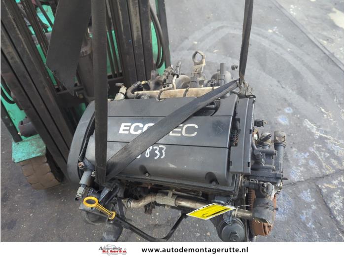 Used Engine Chevrolet Aveo (250) 1.4 16V LS Price on request offered by Autodemontage M.J. Rutte B.V.