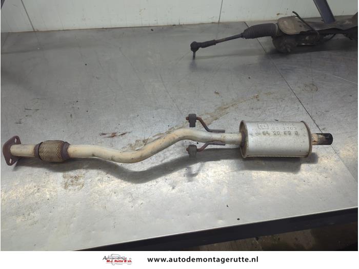 Gebrauchte Auspuff Mitteldämpfer Kia Picanto (BA) 1.0 12V Preis auf Anfrage angeboten von Autodemontage M.J. Rutte B.V.