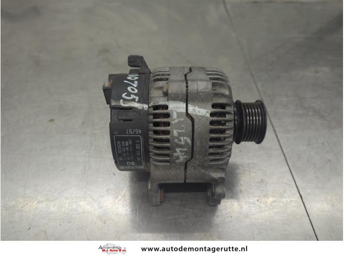 Dynamo Volkswagen Golf IV (1J1), 1997 / 2005 1.8 20V, Fließheck, Benzin, 1.781cc, 92kW (125pk), FWD, AGN; BAF, 1997-08 / 2005-06, 1J1 (Gebraucht)