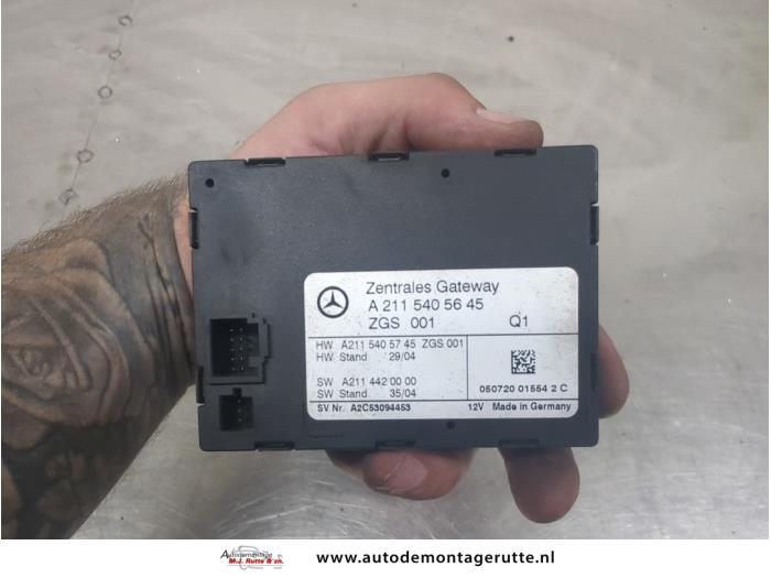 Gebrauchte Gateway Modul Mercedes E Combi (S211) 2.2 E-220 CDI 16V Preis auf Anfrage angeboten von Autodemontage M.J. Rutte B.V.