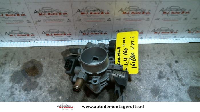 Gebrauchte Drosselklappengehäuse Toyota Corolla (EB/ZZ/WZ/CD) 1.4 16V VVT-i Preis auf Anfrage angeboten von Autodemontage M.J. Rutte B.V.