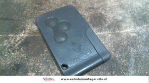 Used Key card Renault Megane II (BM/CM) 1.5 dCi 80 Price on request offered by Autodemontage M.J. Rutte B.V.