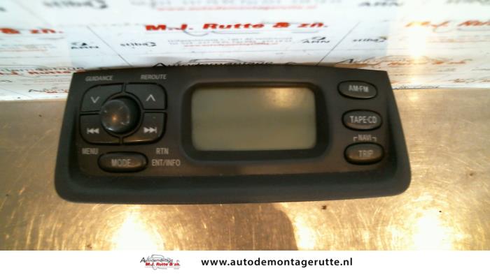 vacancy Be confused Perforate Radio control panel Toyota Yaris 1.0 16V VVT-i - 110919 MATSUSHI