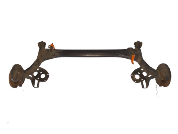 Swing arm from a Volkswagen Polo V (6R) 1.2 12V 2012