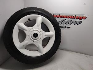 Used Set of sports wheels + winter tyres BMW Mini One/Cooper (R50) 1.6 16V Cooper Price on request offered by Autodemontage poelsta B.V.
