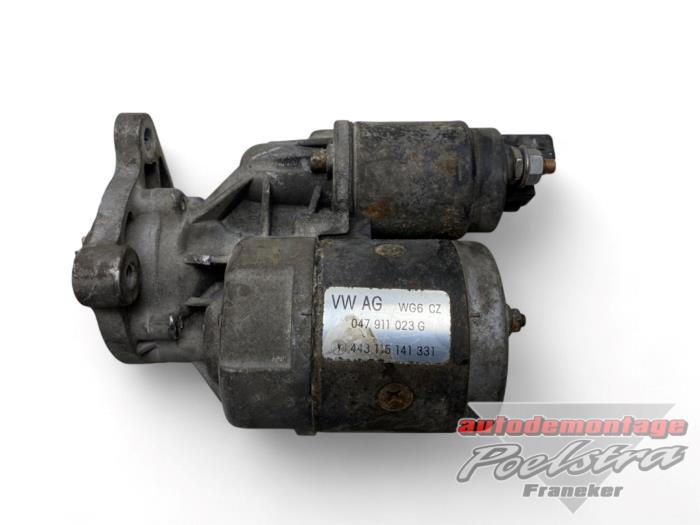 Begagnade Startmotor Skoda Fabia (6Y5) 1.4i Pris € 20,00 Marginaltabell erbjuds av Autodemontage Poelstra B.V.