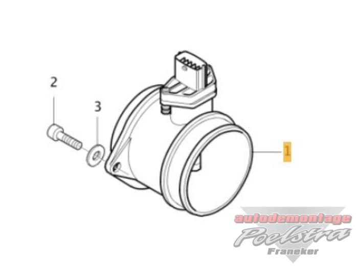 Gebrauchte Luftmassenmesser Volvo XC90 I 2.9 T6 24V Preis € 19,95 Margenregelung angeboten von Autodemontage Poelstra B.V.