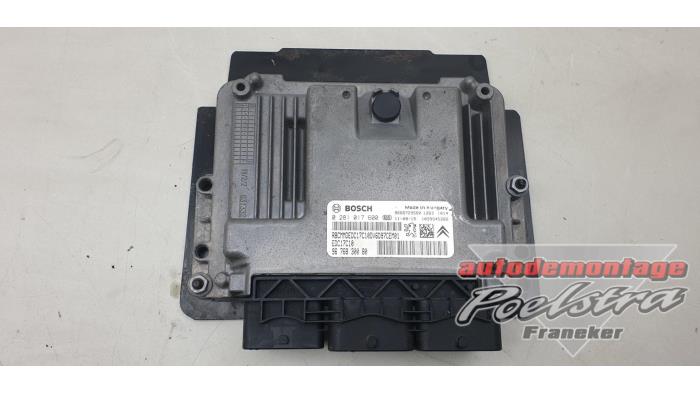 Used Engine management computer Peugeot Partner (GC/GF/GG/GJ/GK) 1.6 HDI 90 Price € 49,00 Margin scheme offered by Autodemontage Poelstra B.V.