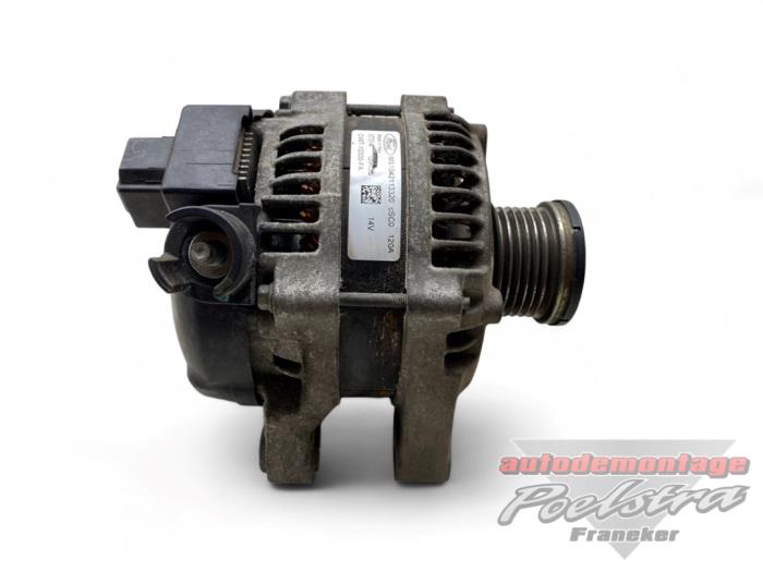 Dynamo van een Ford Fiesta 6 (JA8) 1.0 Ti-VCT 12V 65 2014