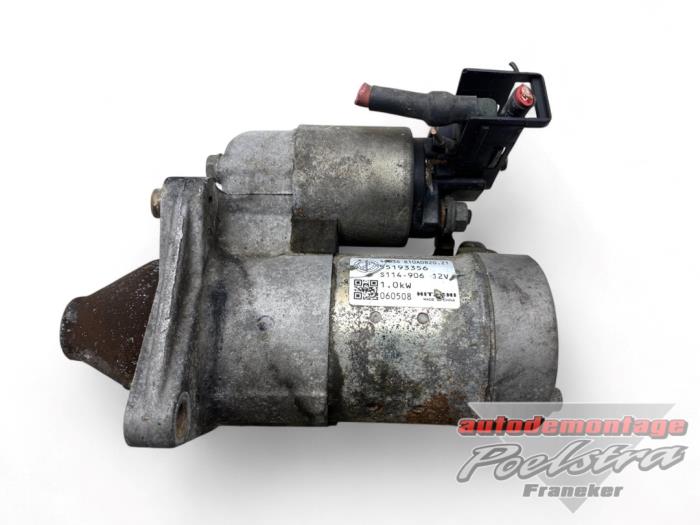 Begagnade Startmotor Fiat Panda (169) 1.4 16V Pris € 14,95 Marginaltabell erbjuds av Autodemontage Poelstra B.V.