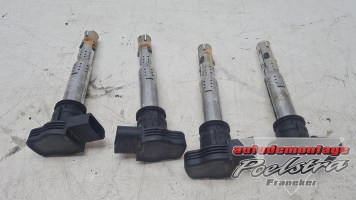 Gebrauchte Stift Zündspule Volkswagen Golf V (1K1) 2.0 GTI 16V FSI Turbo Preis € 19,95 Margenregelung angeboten von Autodemontage Poelstra B.V.