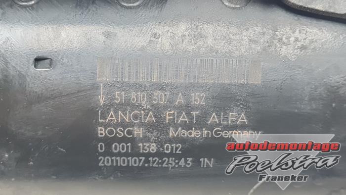 Starter from a Fiat Punto Evo (199) 1.3 JTD Multijet 85 16V Euro 5 2011