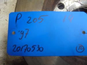 Used Front brake disc Peugeot 205 II (20A/C) 1.4 Price € 25,00 Margin scheme offered by Boels Autodemontage