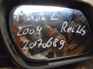 Gebrauchte Außenspiegel rechts Mazda 2 (NB/NC/ND/NE) 1.4 16V Preis € 35,00 Margenregelung angeboten von Boels Autodemontage
