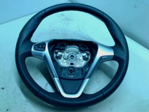 Used Steering wheel Ford Fiesta 6 (JA8) 1.0 Ti-VCT 12V 65 Price € 30,00 Margin scheme offered by Boels Autodemontage