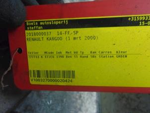 Usagé Disque + plaquette de frein avant Renault Kangoo (KC) 1.4 Prix sur demande proposé par Boels Autodemontage