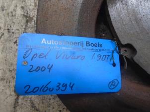 Used Front brake disc Opel Vivaro 1.9 DI Price € 20,00 Margin scheme offered by Boels Autodemontage