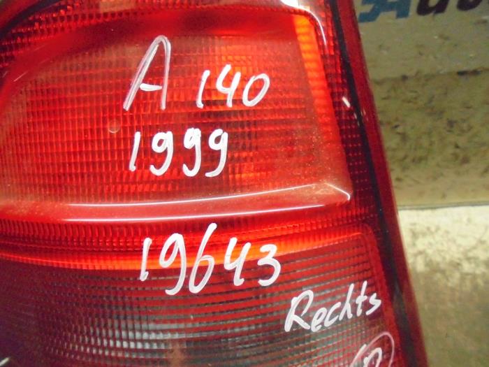Taillight, right from a Mercedes-Benz A (W168) 1.4 A-140 1999