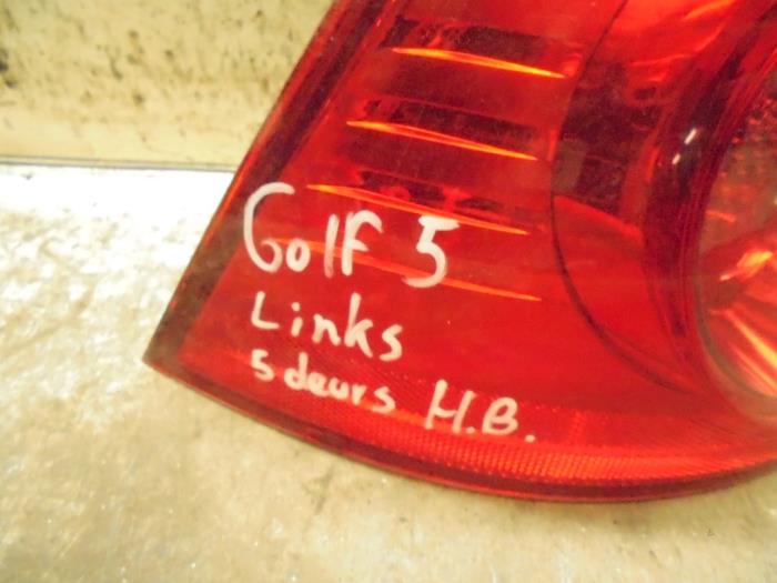Taillight, left from a Volkswagen Golf V (1K1)  2005