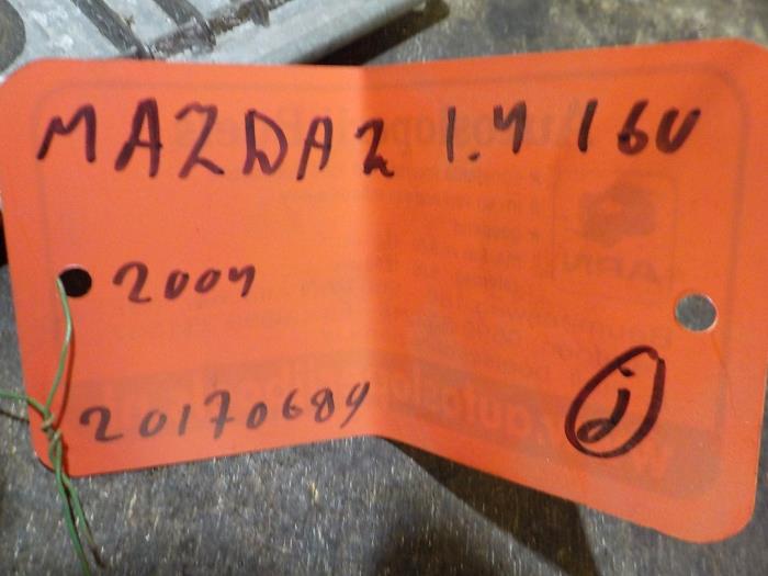 Used Engine management computer Mazda 2 (NB/NC/ND/NE) 1.4 16V Price € 125,00 Margin scheme offered by Boels Autodemontage