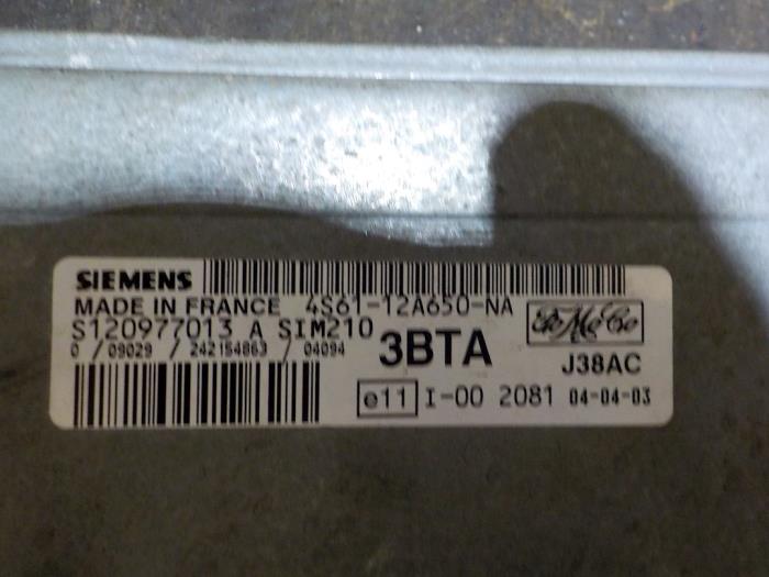 Engine management computer from a Mazda 2 (NB/NC/ND/NE) 1.4 16V 2004