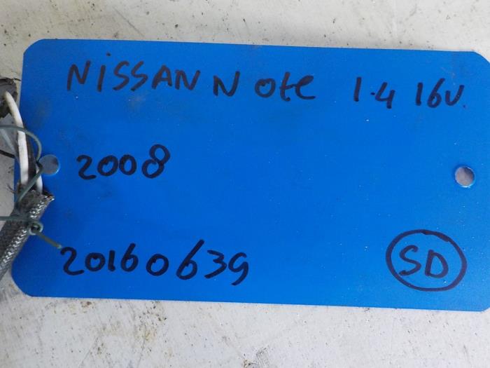 Usagé Sonde lambda Nissan Note (E11) 1.4 16V Prix € 15,00 Règlement à la marge proposé par Boels Autodemontage