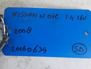 Usados Sonda Lambda Nissan Note (E11) 1.4 16V Precio € 15,00 Norma de margen ofrecido por Boels Autodemontage