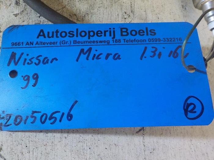 Used Lambda probe Nissan Micra (K11) 1.3 LX,SLX 16V Price € 20,00 Margin scheme offered by Boels Autodemontage