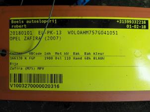 Used Climatronic panel Opel Zafira (M75) 1.9 CDTI 16V Price € 40,00 Margin scheme offered by Boels Autodemontage