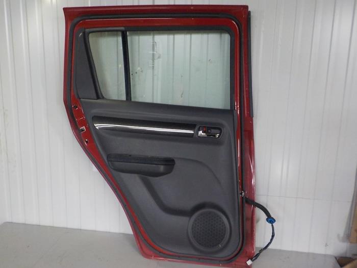 Rear door 4-door, left from a Suzuki Swift (ZA/ZC/ZD1/2/3/9) 1.3 VVT 16V 2008