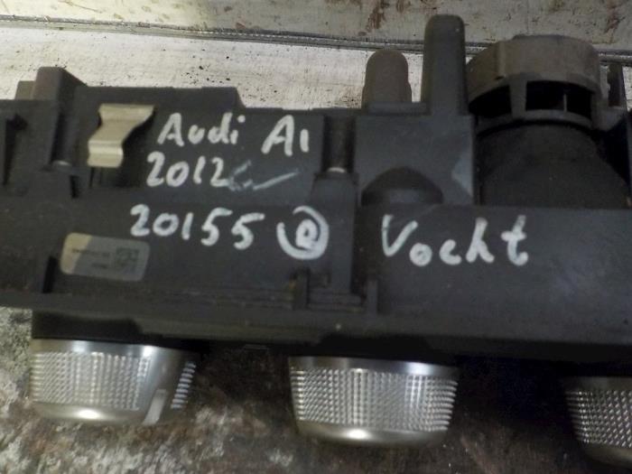 Używane Panel climatronic Audi A1 (8X1/8XK) 1.2 TFSI Cena € 80,00 Procedura marży oferowane przez Boels Autodemontage