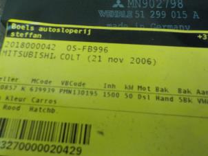 Usados Relé de precalentamiento Mitsubishi Colt (Z2/Z3) 1.5 12V DI-D MP CZ3 Precio € 35,00 Norma de margen ofrecido por Boels Autodemontage
