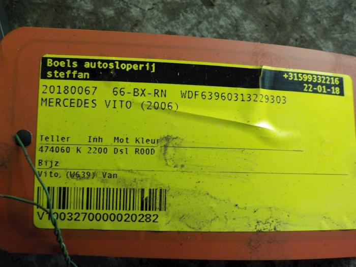 Begagnade ABS-pump Mercedes Vito (639.6) 2.2 111 CDI 16V Pris € 75,00 Marginaltabell erbjuds av Boels Autodemontage